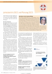 Vorschauseite 1: Jahresbericht 2022 und Planung 2023