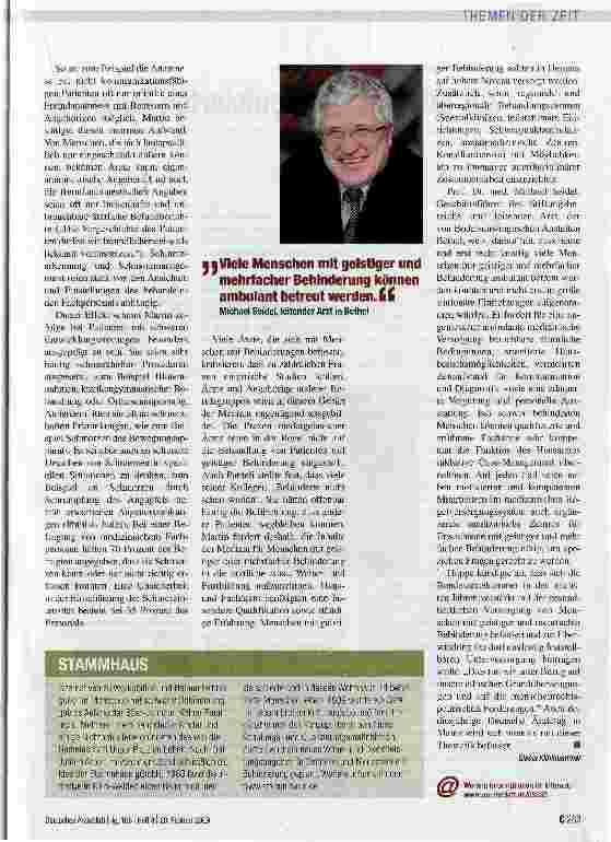 Vorschauseite 4: „Zeit zum Hinhören, Hinschauen und Mitfühlen