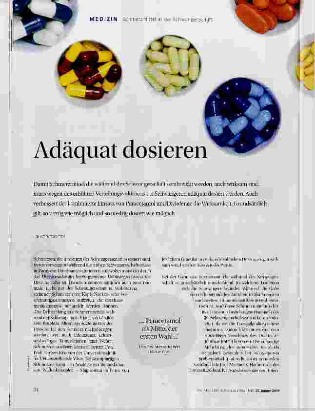 Vorschauseite 1: Adäquat dosieren