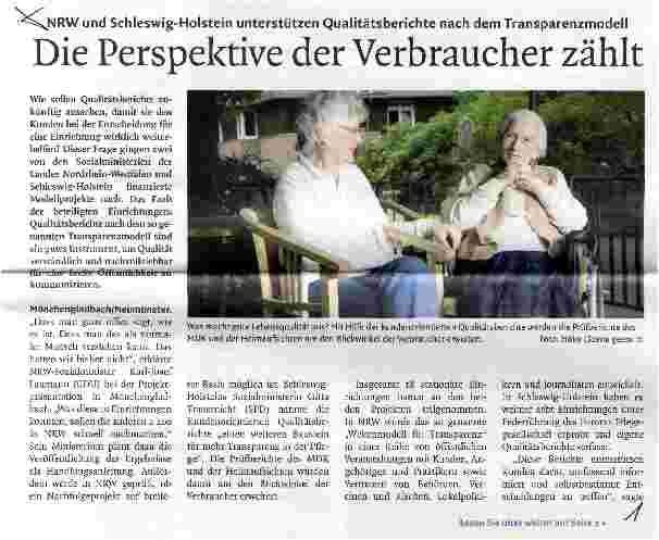 Vorschauseite 1: Die Perspektive der Verbraucher zählt