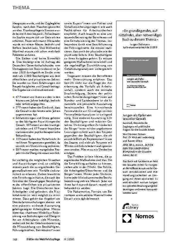 Vorschauseite 3: »Vergiss nie, hier arbeitet ein Mensch!« Gewalt gegen Beschäftigte im öffentlichen und privatisierten Sektor