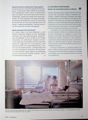 Vorschauseite 2: Ein-Bettenhaus-Strategie im KantonsspitaL GLarus