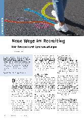 Vorschauseite 1: Neue Wege im Recruiting: Mehr Bewerber durch Sprachbewerbungen