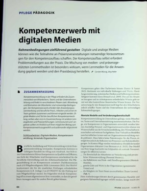 Vorschauseite 1: Kompetenzerwerb mit digitalen Medien