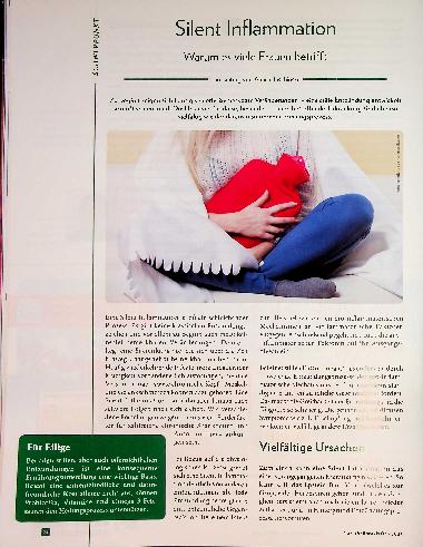 Vorschauseite 1: Silent Inflammation - Warum es viele Frauen betrifft