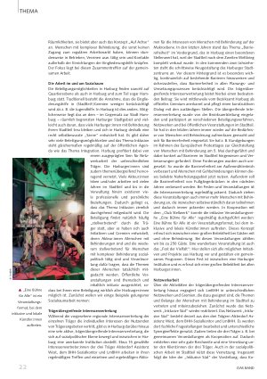Vorschauseite 2: Inklusiv leben im urbanen Raum.