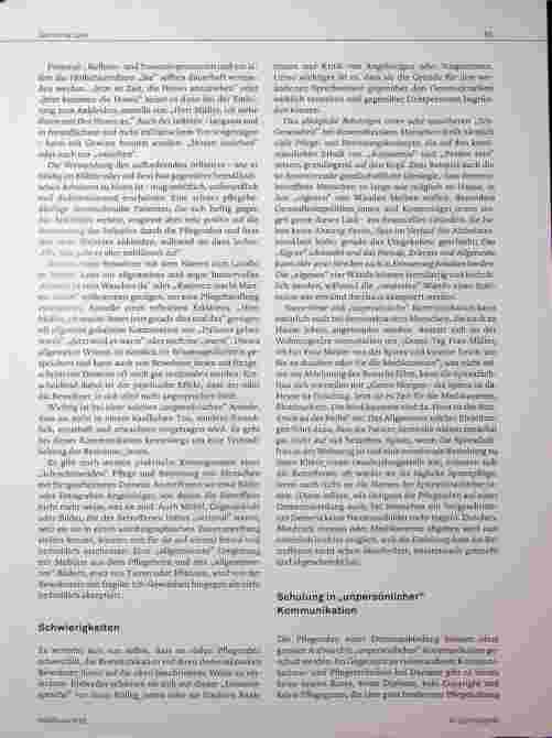 Vorschauseite 4: Soll man demenzkranke Menschen noch mit ihrem Namen ansprechen - wenn sie ihn vergessen haben?