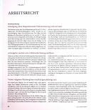 Vorschauseite 1: Arbeitsrecht