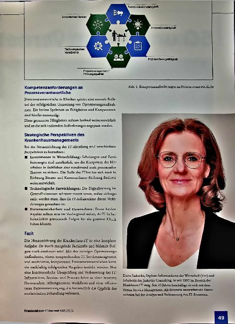 Vorschauseite 2: Optimierungsstrategien in Kliniken IT-Abteilungen als Schlüssel zur nachhaltigen Prozessverbesserung