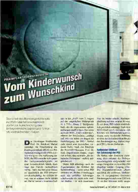 Vorschauseite 1: Vom Kinderwunsch zum Wunschkind