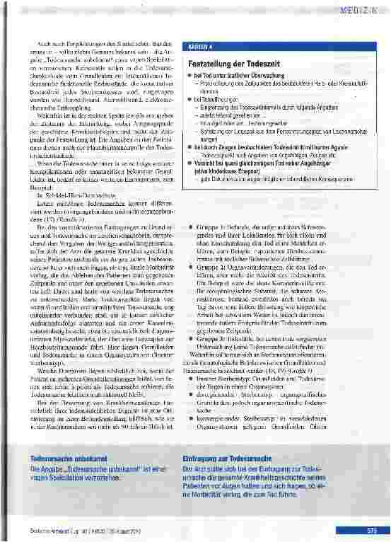 Vorschauseite 5: Ärztliche Leichenschau