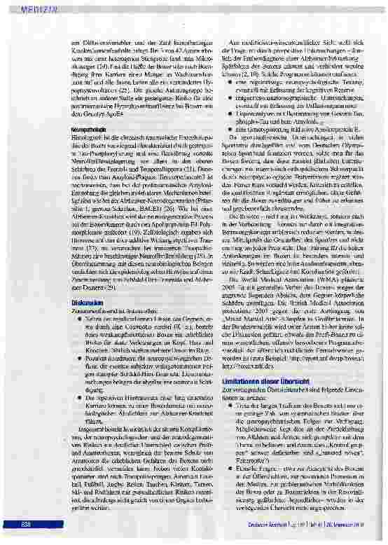 Vorschauseite 4: Boxen - akute Komplikationen und Spätfolgen
