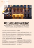 Vorschauseite 1: Ein Fest der Begegnungen