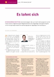 Vorschauseite 1: Es lohnt sich.