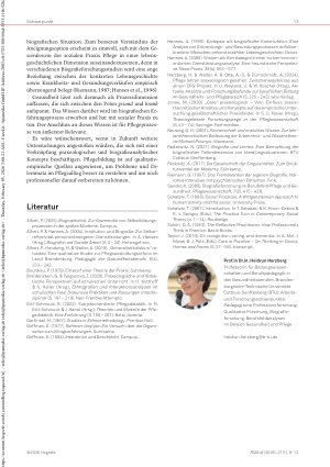 Vorschauseite 5: Biografisches Lernen unter Praxisbedingungen Empirische Befunde und theoretische Reflexionen