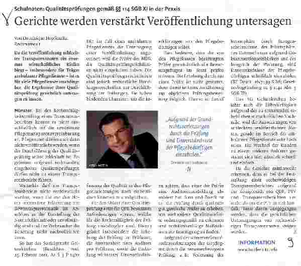 Vorschauseite 1: Gerichte werden verstärkt Veröffentlichung untersagen