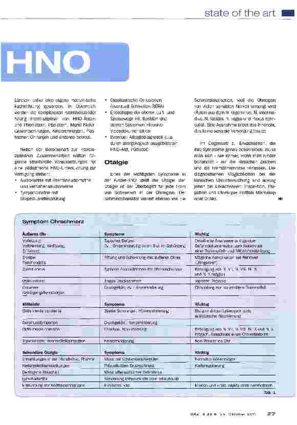 Vorschauseite 2: Pädiatrishce HNO