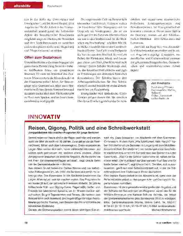 Vorschauseite 3: Lamas und auch sonst viel Leben