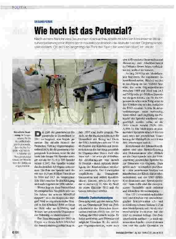 Vorschauseite 1: Wie hoch ist das Potenzial?