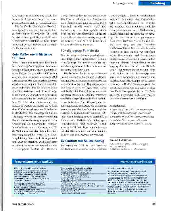 Vorschauseite 3: Ratsuchende sind oft besonders belastet