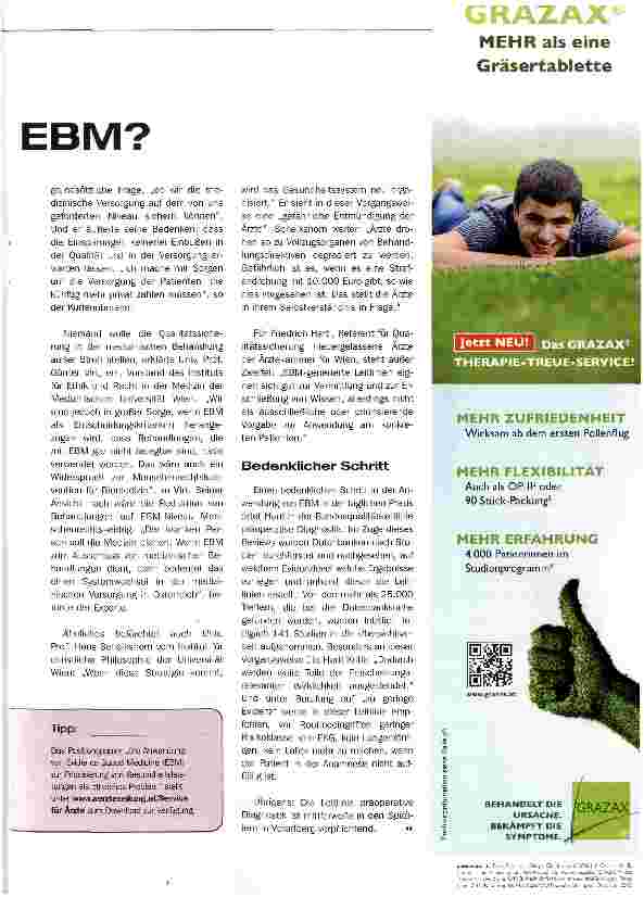 Vorschauseite 2: Entmündigt durch EBM?