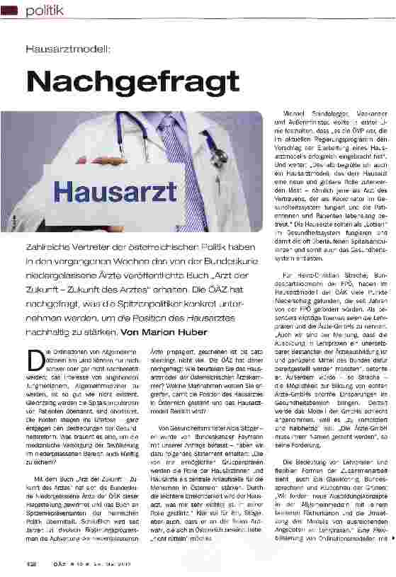 Vorschauseite 1: Nachgefragt