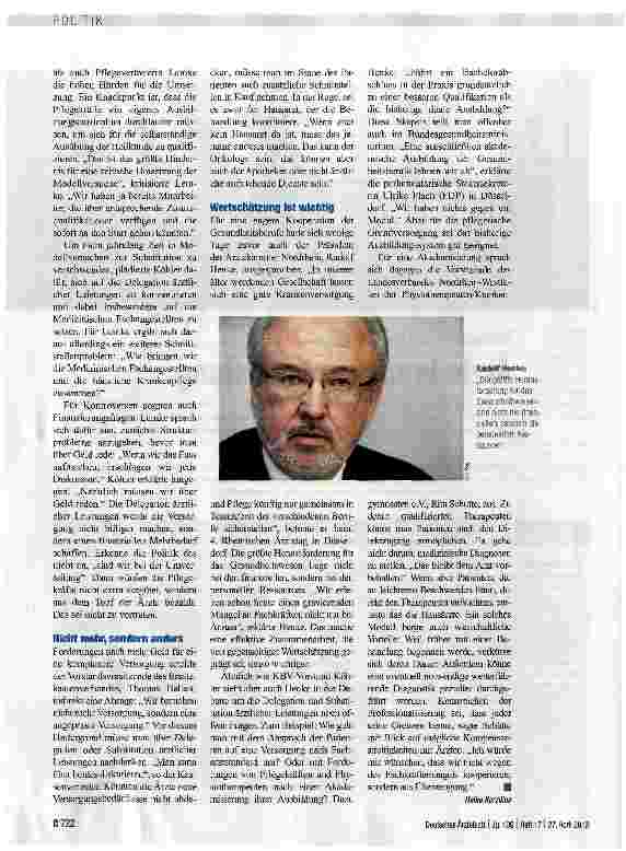 Vorschauseite 2: Ärzte brauchen Entlastung