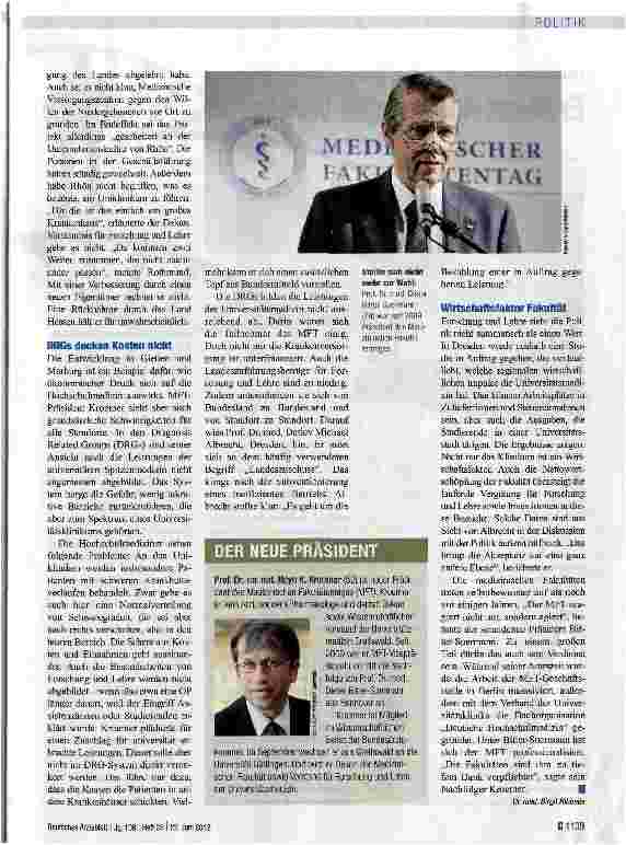 Vorschauseite 2: Patientenversprgung vor Profit! Gesundheit ist keine Ware!