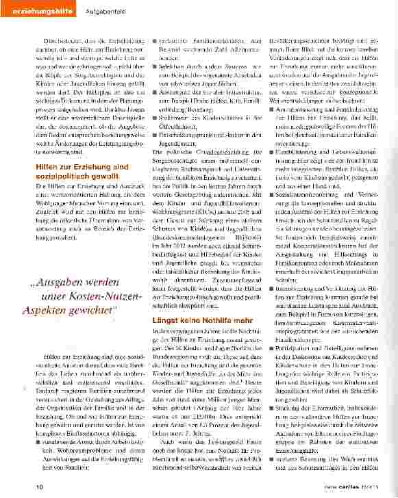 Vorschauseite 2: Willkommen in der gesellschaftlichen Mitte