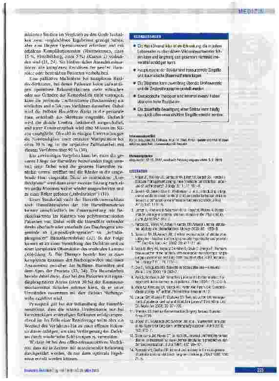 Vorschauseite 6: Harnröhrenstrikturen - Ursachen, Diagnose und Therapie