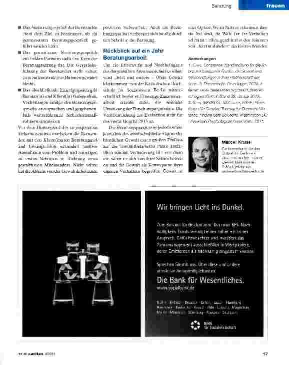 Vorschauseite 2: Gewalt(frei) in der Beziehung: Die Partner haben die Wahl