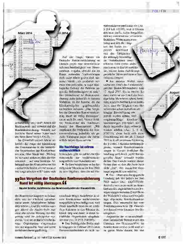 Vorschauseite 2: Zeit für pragmatische Lösungen