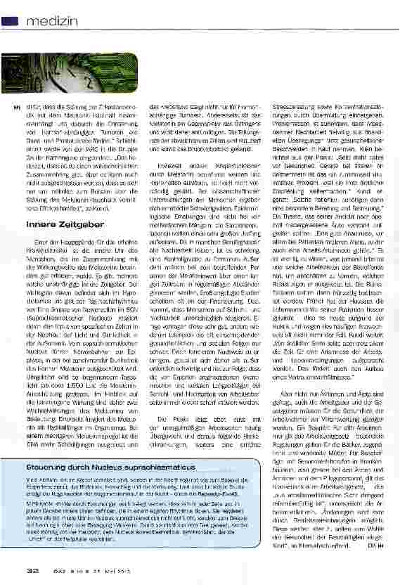 Vorschauseite 2: Arbeit mit gesundheitlichen Folgen