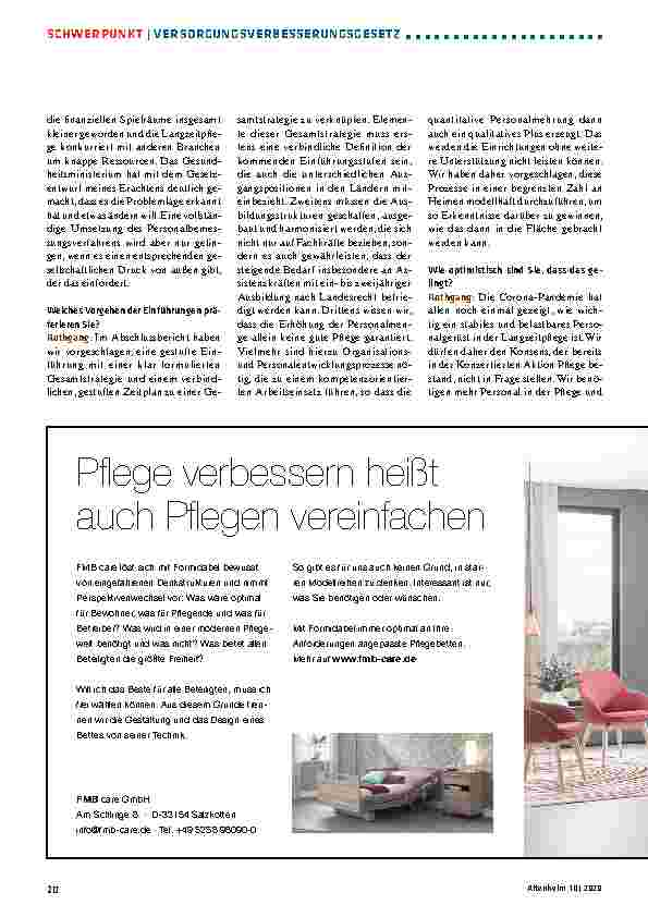 Vorschauseite 3: Jetzt braucht es gesellschaftlichen Druck von außen.