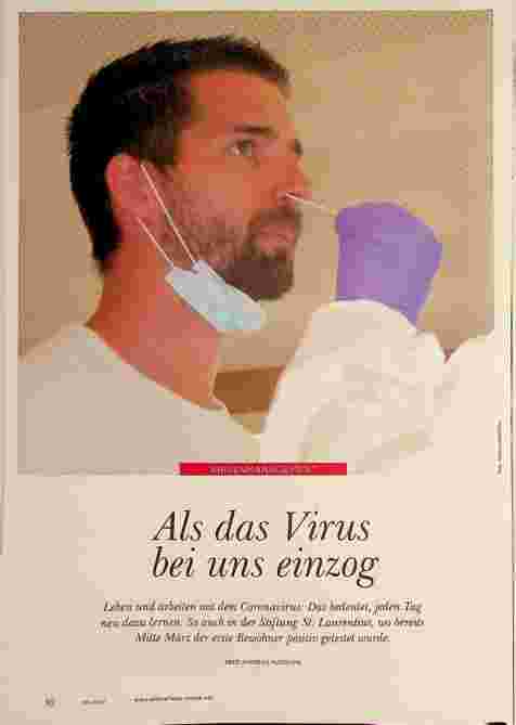 Vorschauseite 1: Als das Virus bei uns einzog