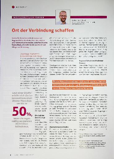 Vorschauseite 1: Ort der Verbindung schaffen