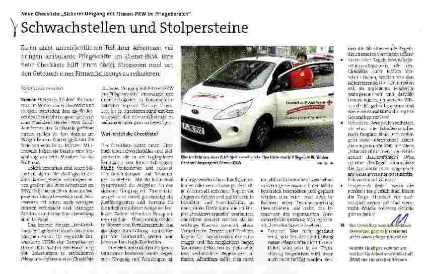 Vorschauseite 1: Schwachstellen und Stolpersteine