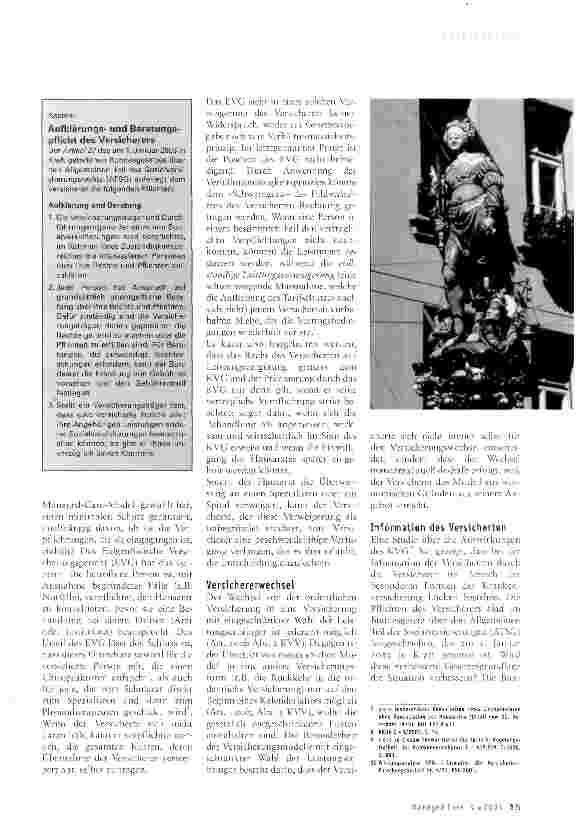 Vorschauseite 2: Rechte und Pflichten der Versicherten in Managed-Care-Modellen