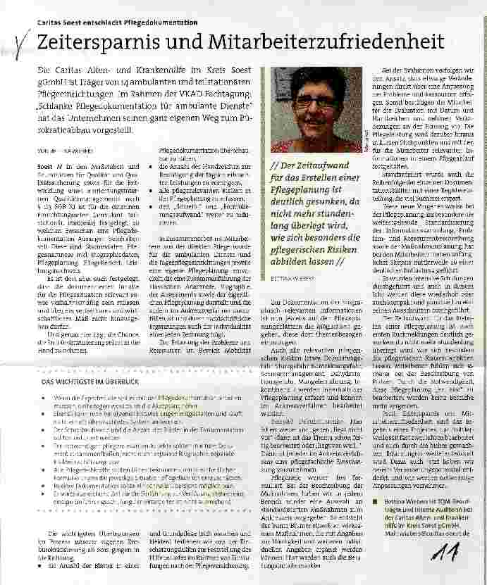 Vorschauseite 1: Zeitersparnis und Mitarbeiterzufriedenheit