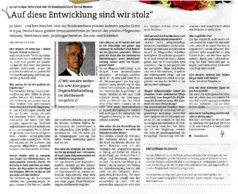 Vorschauseite 1: Auf diese Entwicklung sind wir stolz