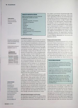 Vorschauseite 3: Gut gepflegte Haut bei Kompressionstherapie Elastizität erhöhen, Reizungen mindern