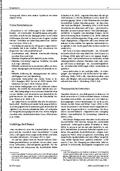 Vorschauseite 3: Hinter der Glasscheibe Dissoziation als mentaler „Shutdown“ und Überlebens reaktion bei extremem Stress