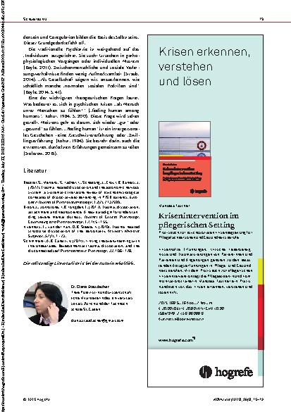 Vorschauseite 5: Hinter der Glasscheibe Dissoziation als mentaler „Shutdown“ und Überlebens reaktion bei extremem Stress