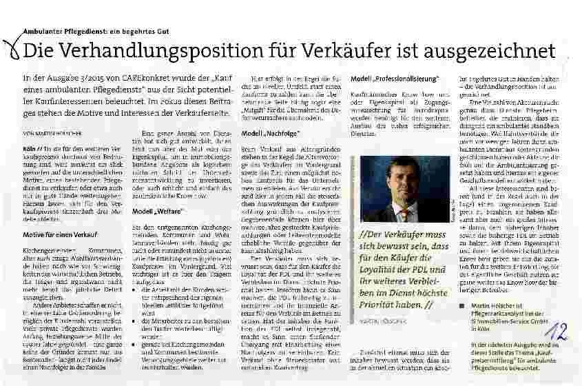 Vorschauseite 1: Die Verhandlungsposition für Verkäufer ist ausgezeichnet