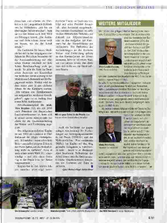 Vorschauseite 3: BAK-Präsidium im Amt bestätigt