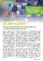 Vorschauseite 1: Medizin im 21. Jahrhundert – über die andauernde Debatte zur Sinnhaftigkeit von Gesundheitsberufen neben dem Arzt