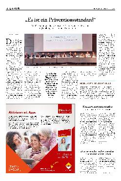 Vorschauseite 1: "Es ist ein Präventionsstandard."