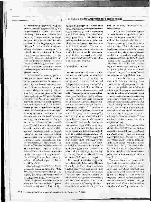 Vorschauseite 4: Gesundheitssysteme als epidemiologischer Gegenstand -oder: Wie wissen wir, wie effektiv Gesundheitssysteme sind?