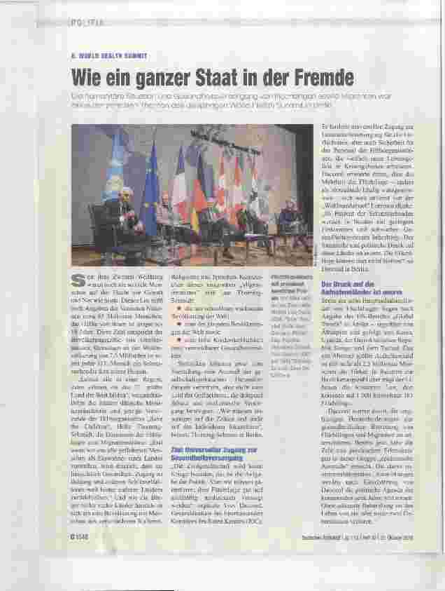 Vorschauseite 1: Wie ein ganzer Staat in der Fremde