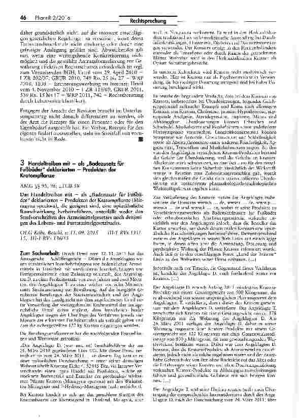Vorschauseite 5: Auch bei in der Arztpraxis angewendeten Arzneimitteln gilt das Zuweisungsverbot zwischen Apotheker und Arzt